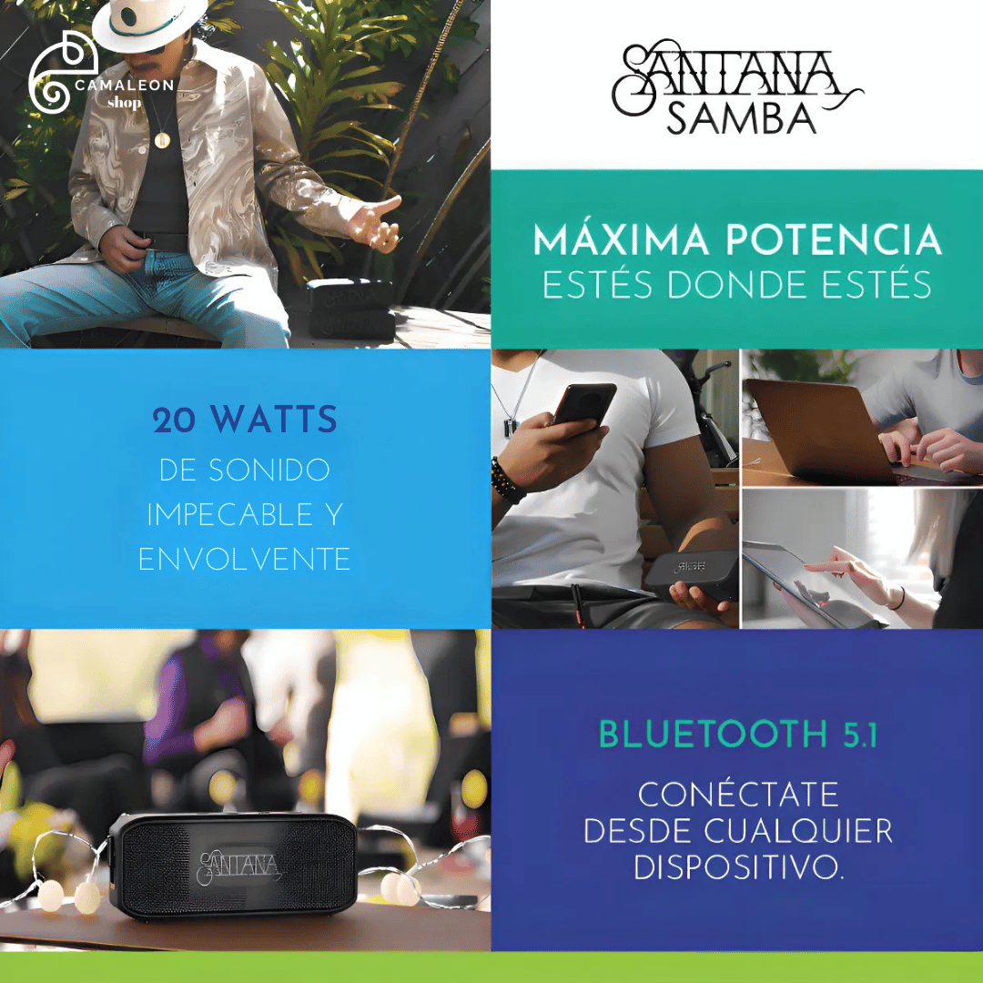 Santana Samba | Parlante Inalámbrico