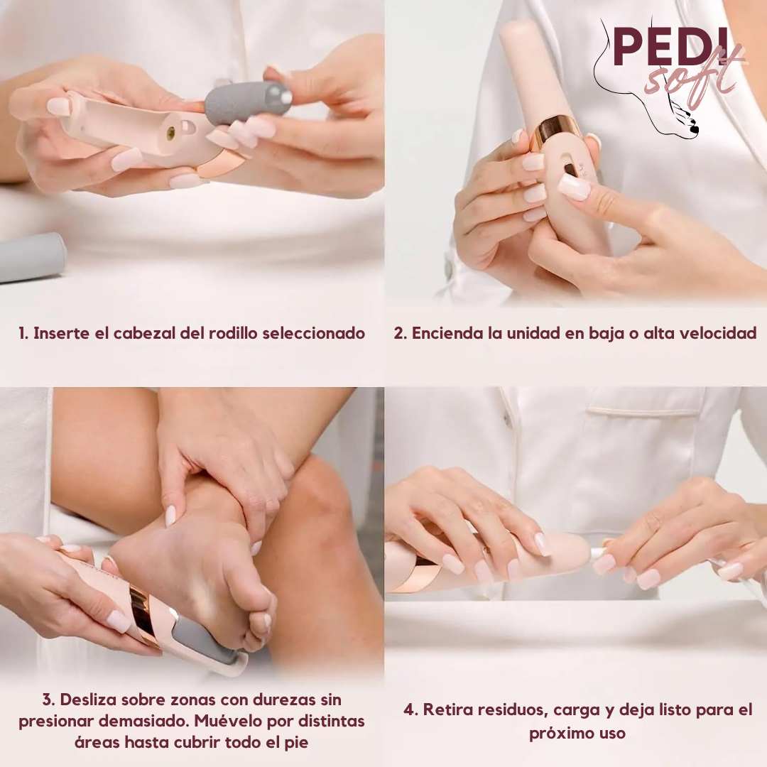 PediSoft - Suavidad visible en minutos