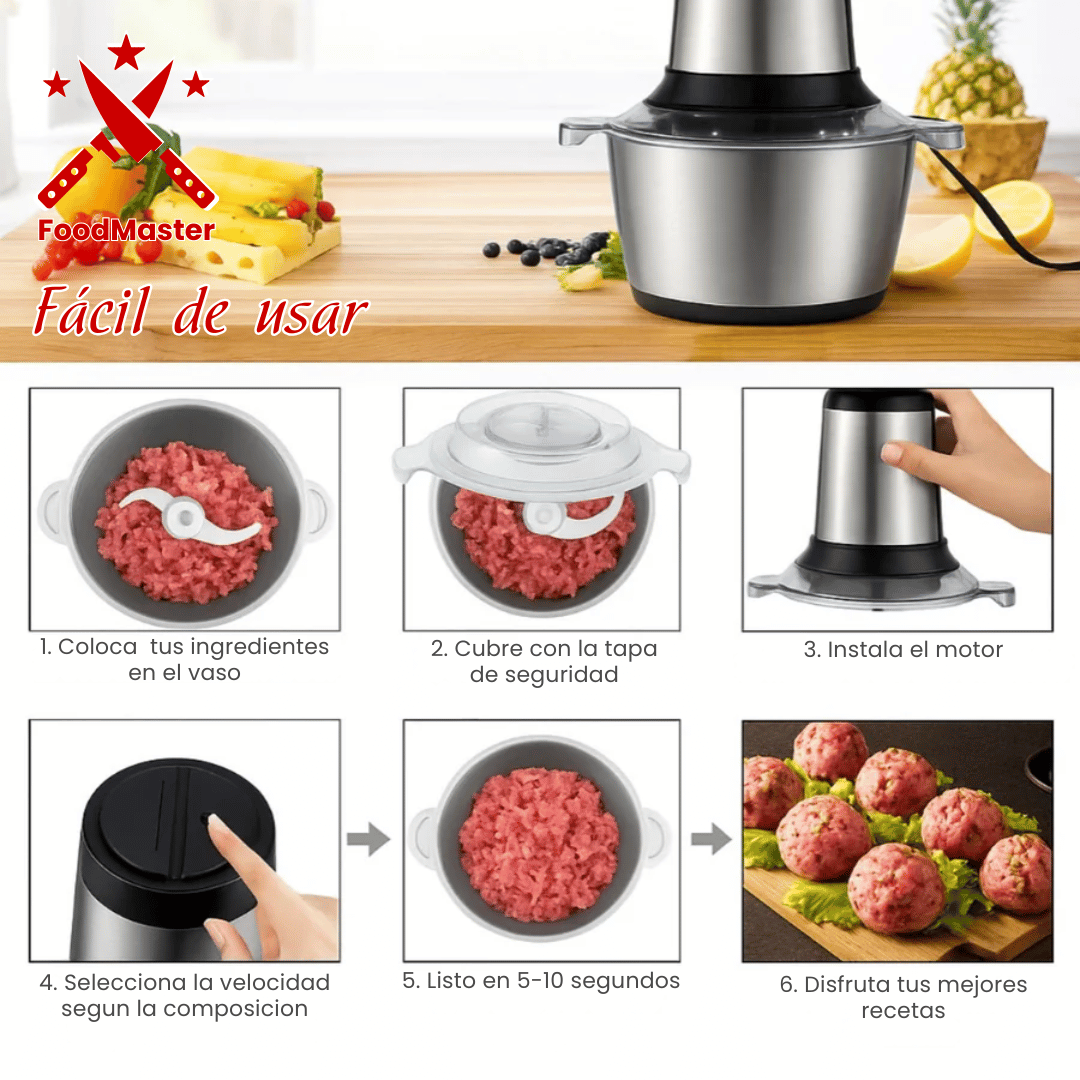 FoodMaster | Orden y rapidez para tus recetas