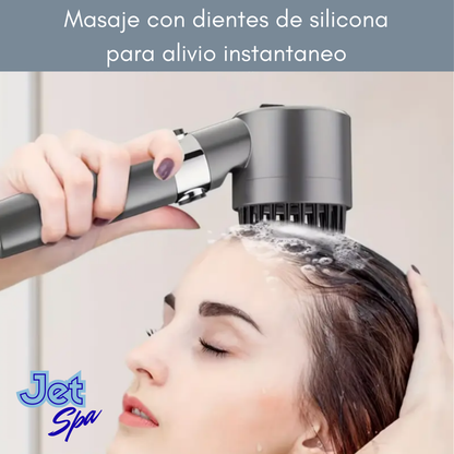 Ducha JetSpa 4 en 1 - Ahorra Agua sin Perder Potencia