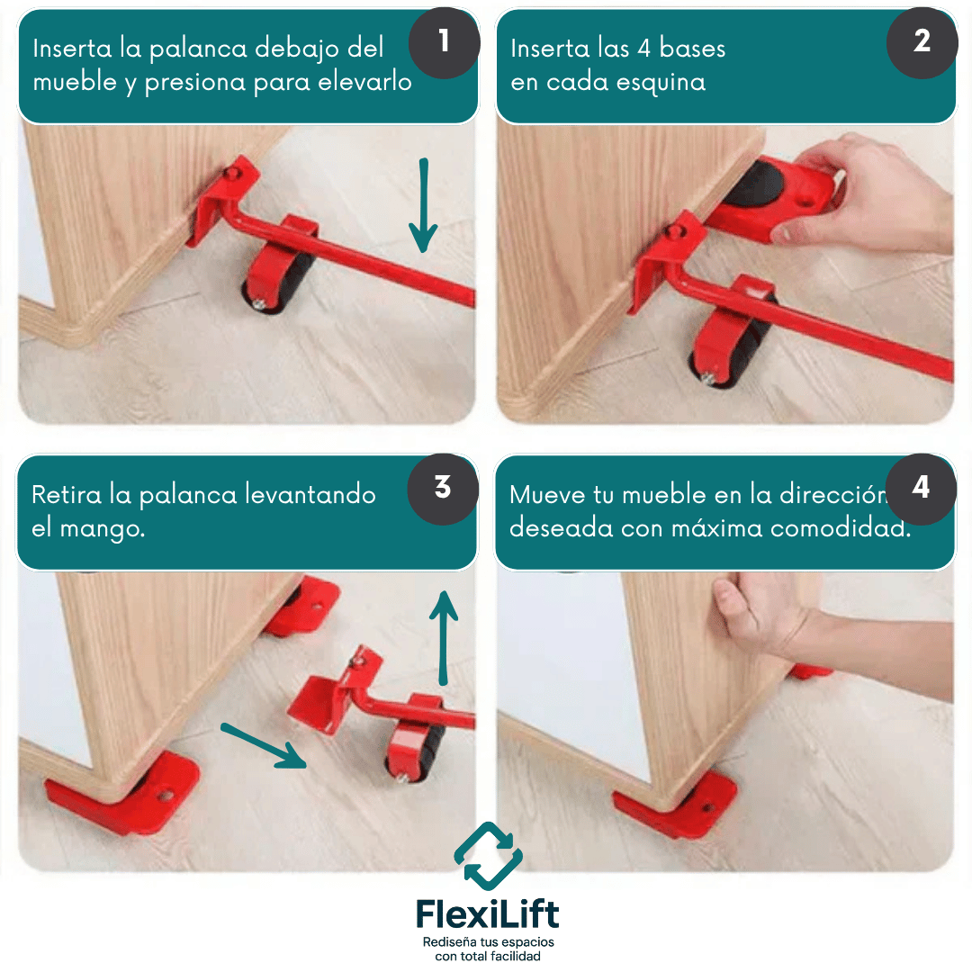 Flexi Lift - Reorganiza y limpia tus espacios