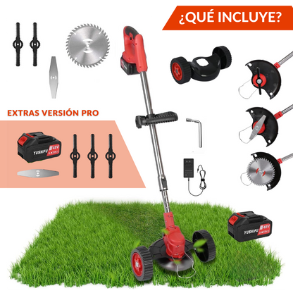 Turbo Grass – Cortacésped Inalámbrico 3 en 1