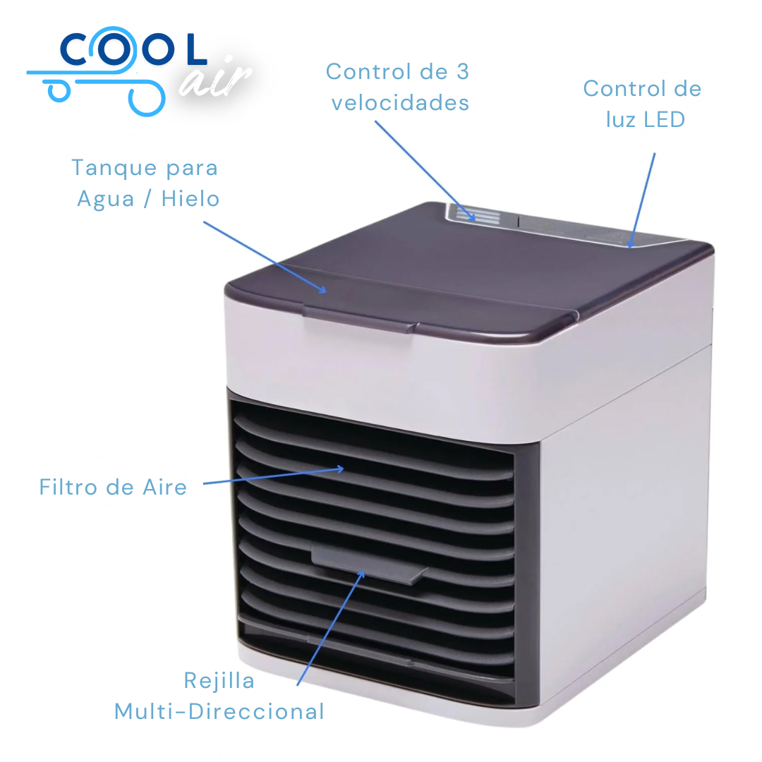 CoolAir Personal – Confort Refrescante sin Complicaciones
