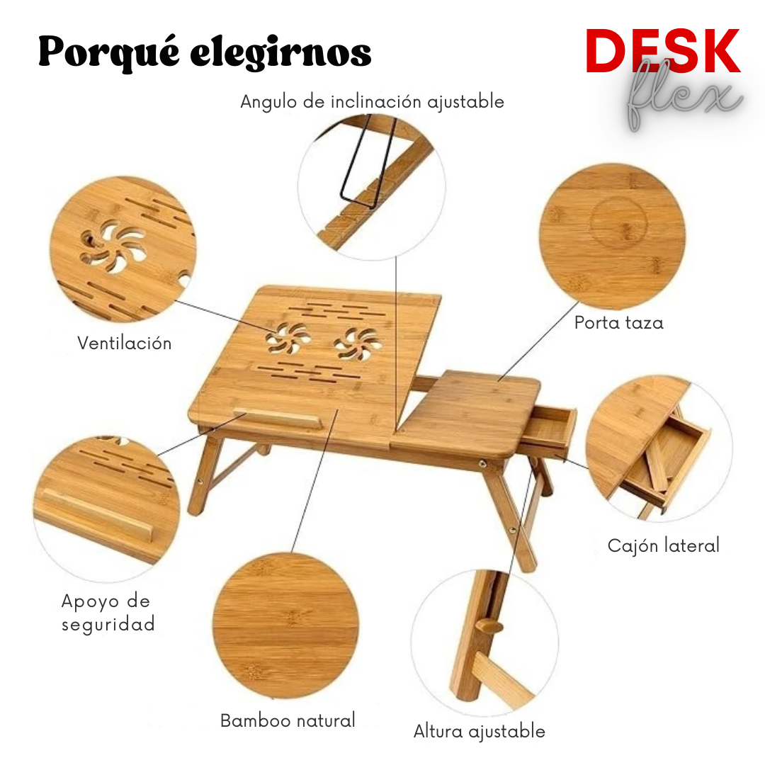 DeskFlex - Trabaja cómodo donde quieras