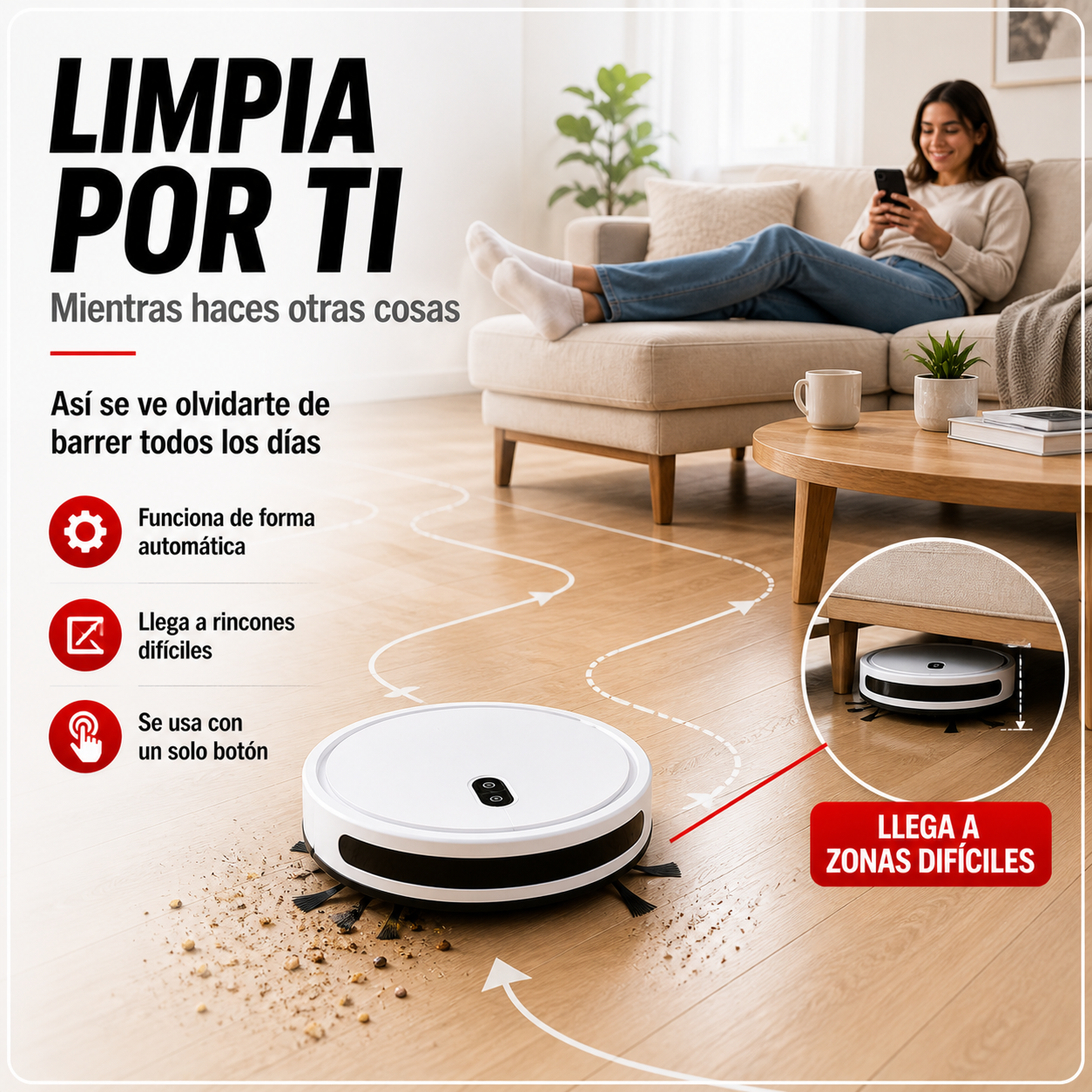 CleanBot - Limpieza automática sin esfuerzo