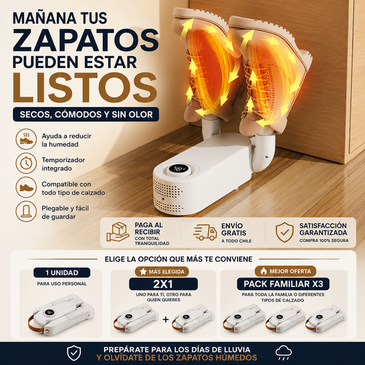 DryStep™ - Zapatos secos cuando los necesites